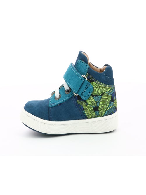Sneakers hautes Cuir Soubi Aster - Kiabi