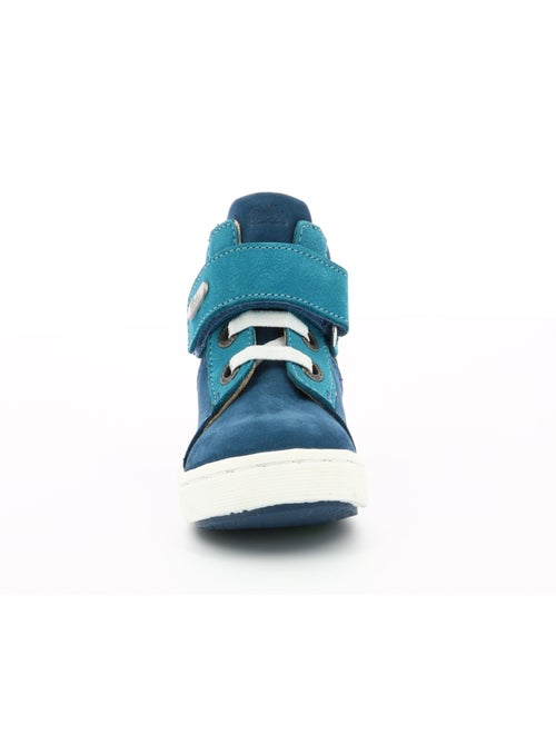 Sneakers hautes Cuir Soubi Aster - Kiabi