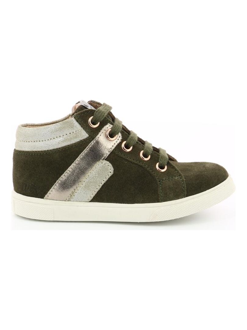 Haut En Soie 100% Kaki Max & Moi Taille 36 - Occasion Très Bon état