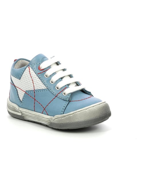 Sneakers hautes Cuir Zlat Mod 8 - Kiabi