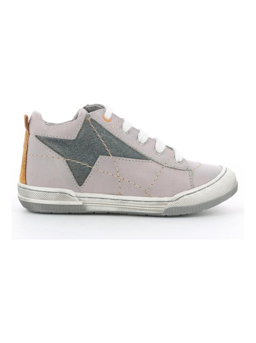 Sneakers hautes Cuir Zlat Mod 8 - Kiabi