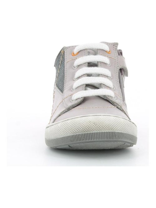 Sneakers hautes Cuir Zlat Mod 8 - Kiabi