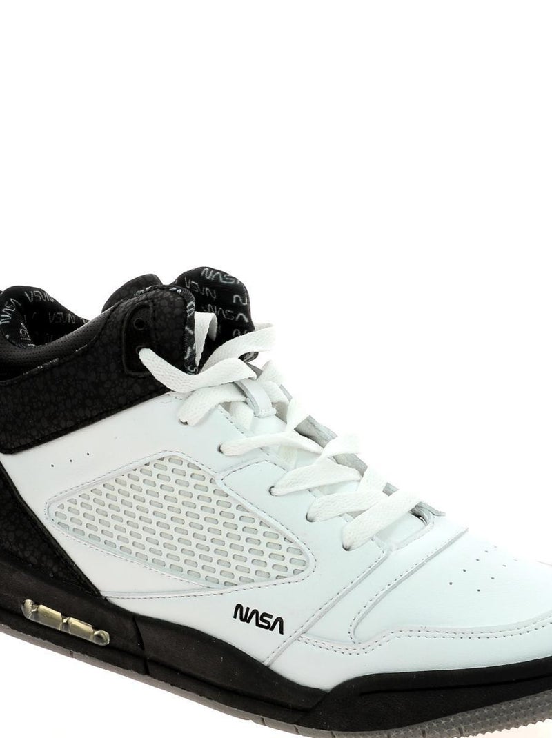 Sneakers hautes Polyurethane Na Brycac Blanc - Kiabi