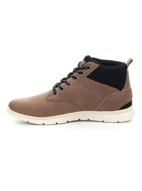 Sneakers hautes Polyurethane Um Nelda Net - Kiabi
