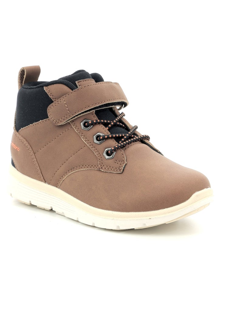 Sneakers hautes Polyurethane Um Nelda Vlc Ne Umbro Camel - Kiabi
