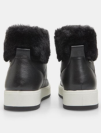 Sneakers High-top en cuir d'hiver BATA