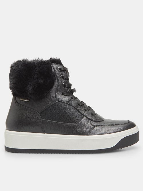 Sneakers High-top en cuir d'hiver BATA - Kiabi