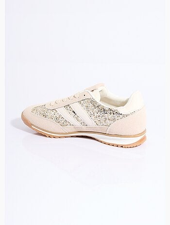 Sneakers inspiration rétro, à paillettes - AFIBEL
