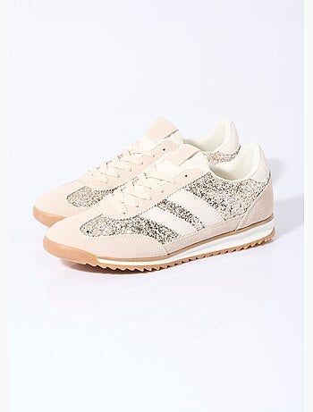 Sneakers inspiration rétro, à paillettes - AFIBEL