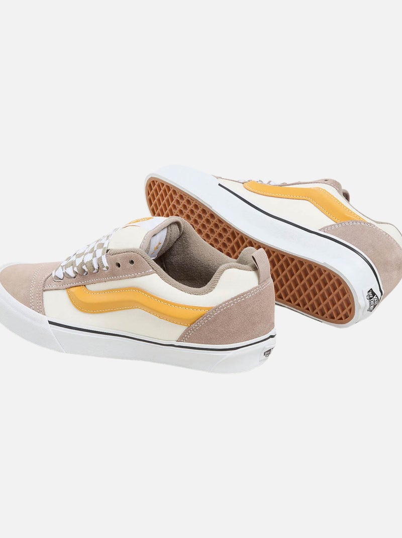 Sneakers Knu Skool en toile Vans Blanc - Kiabi