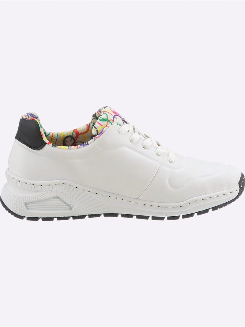 Sneakers Largeur Pied Fort - Taille Standard - Witt Blanc - Kiabi