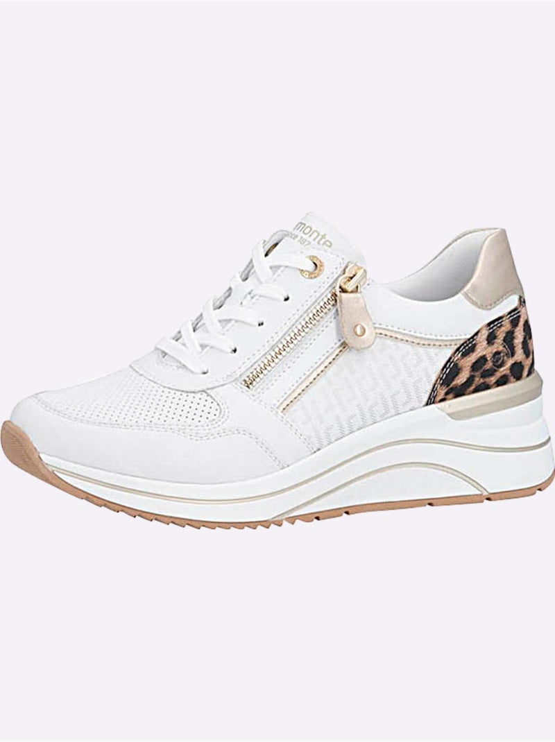 Sneakers Largeur Pied Fort - Taille Standard - Witt Blanc - Kiabi