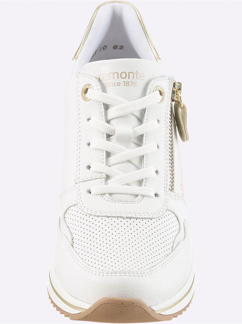 Sneakers Largeur Pied Fort - Taille Standard - Witt Blanc - Kiabi