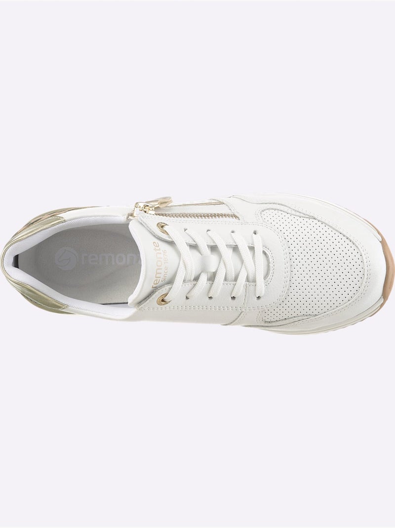 Sneakers Largeur Pied Fort - Taille Standard - Witt Blanc - Kiabi