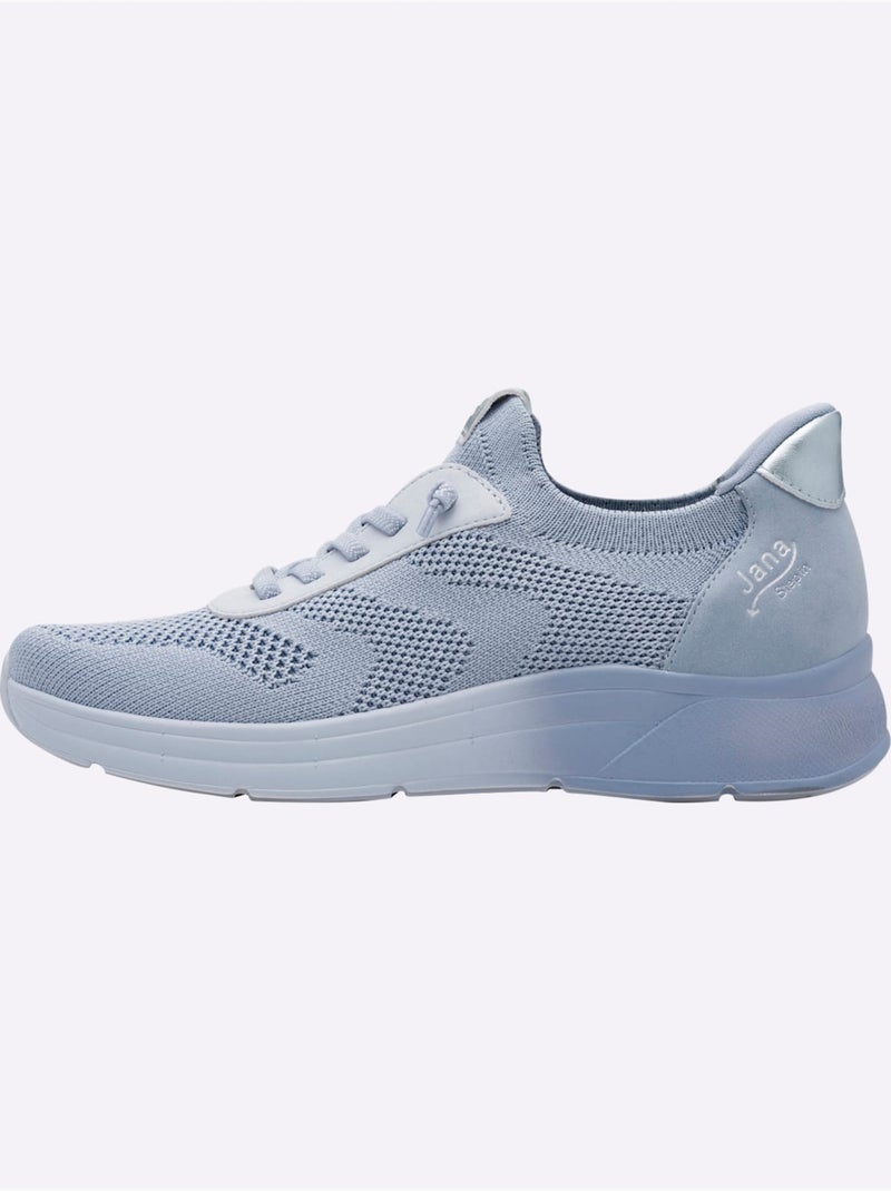 Sneakers Largeur Pied Fort - Taille Standard - Witt Bleu ciel - Kiabi
