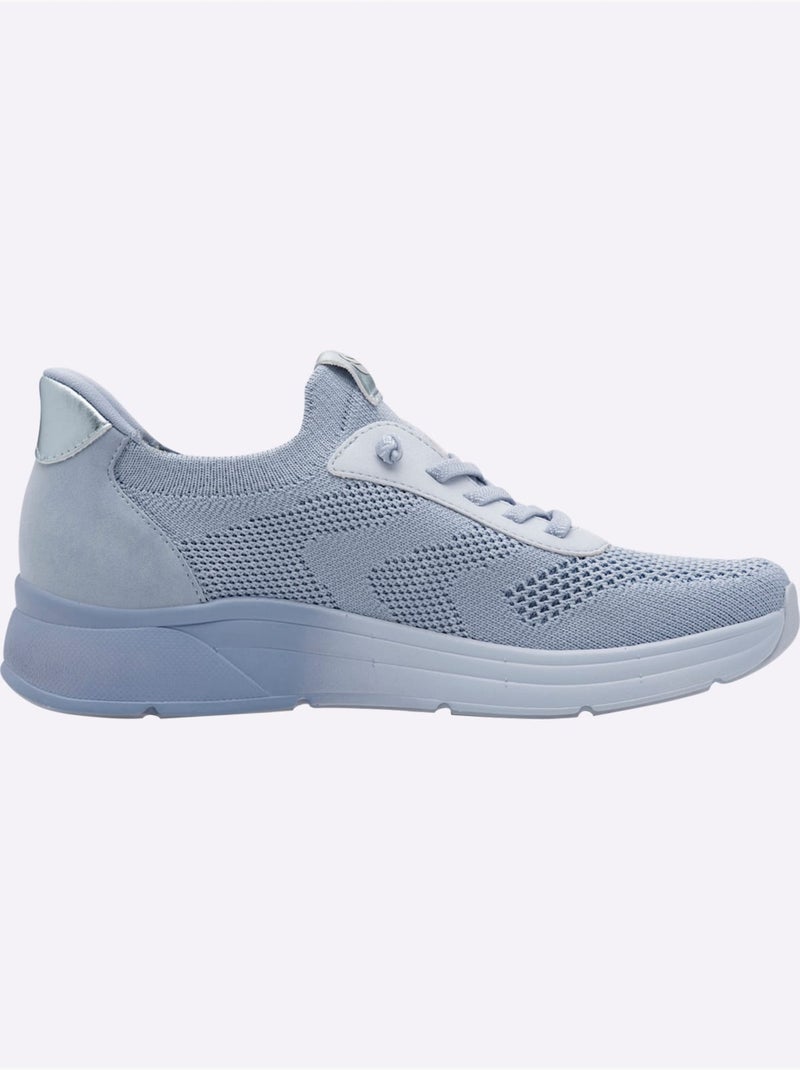 Sneakers Largeur Pied Fort - Taille Standard - Witt Bleu ciel - Kiabi