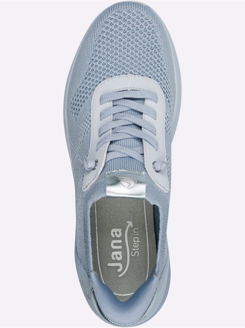 Sneakers Largeur Pied Fort - Taille Standard - Witt Bleu ciel - Kiabi