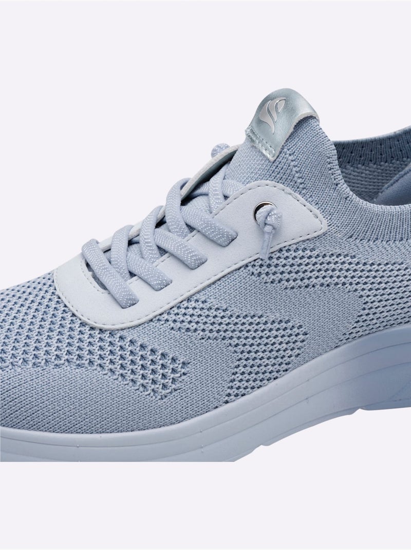 Sneakers Largeur Pied Fort - Taille Standard - Witt Bleu ciel - Kiabi