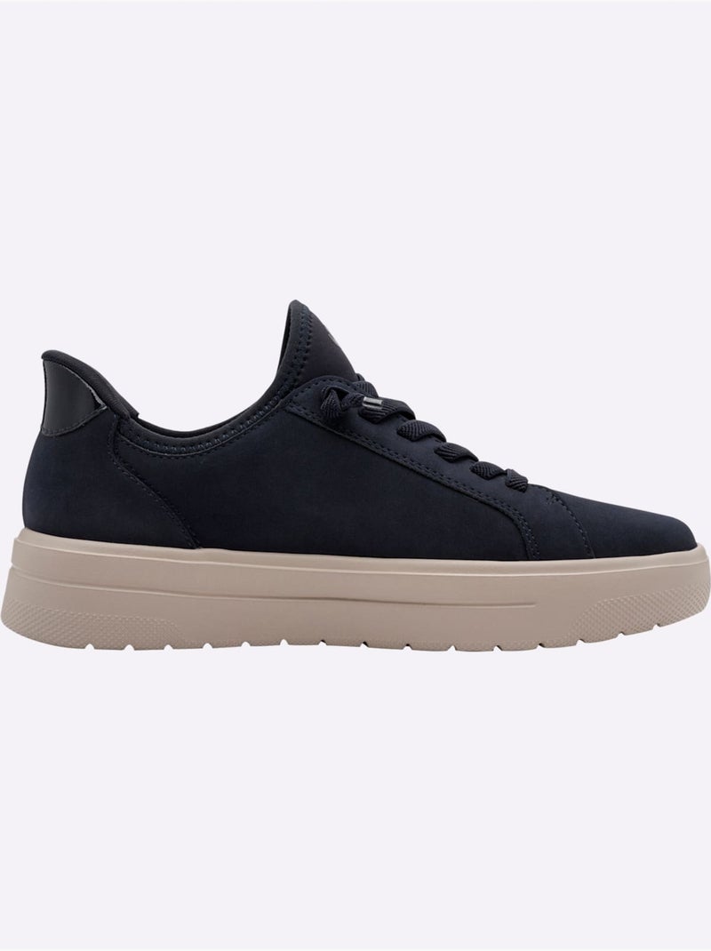 Sneakers Largeur Pied Fort - Taille Standard - Witt Bleu nuit - Kiabi