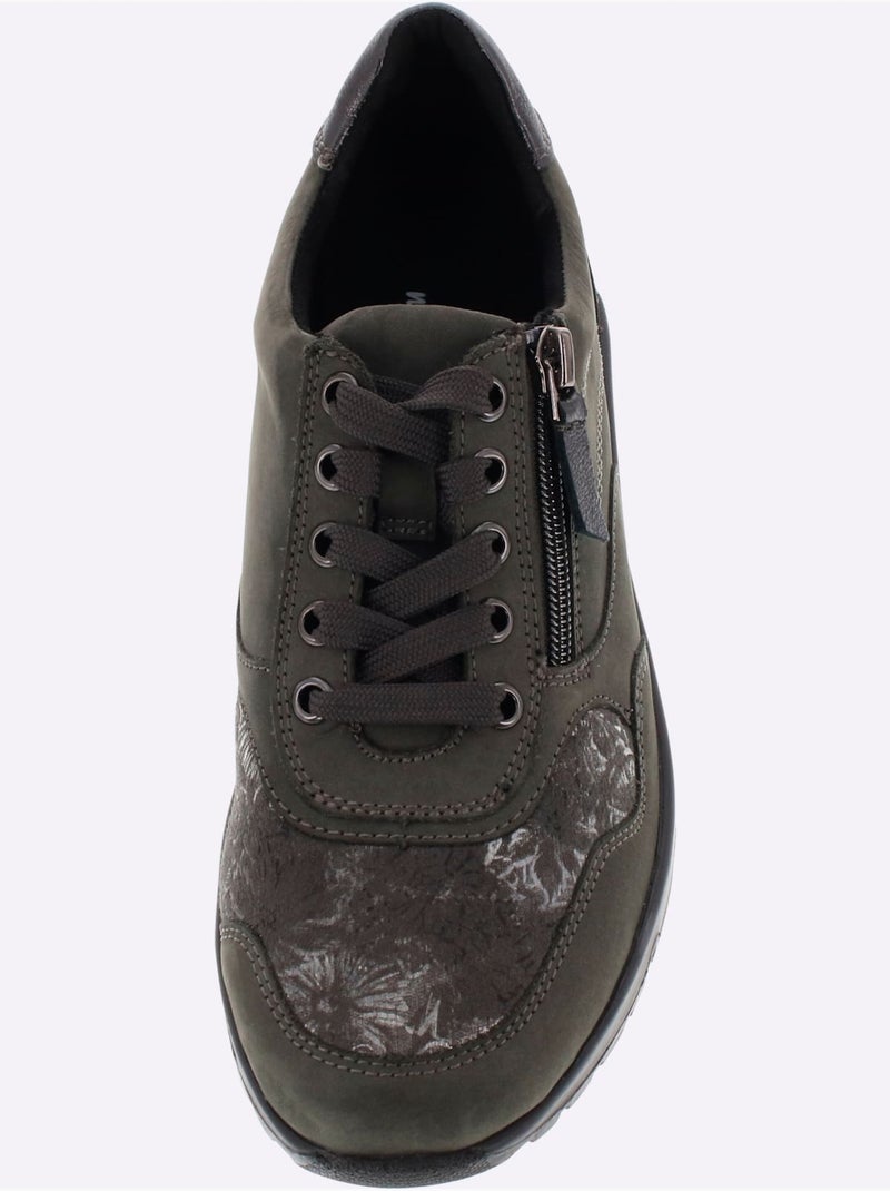 Sneakers largeur pied fort - taille standard - witt Gris - Kiabi