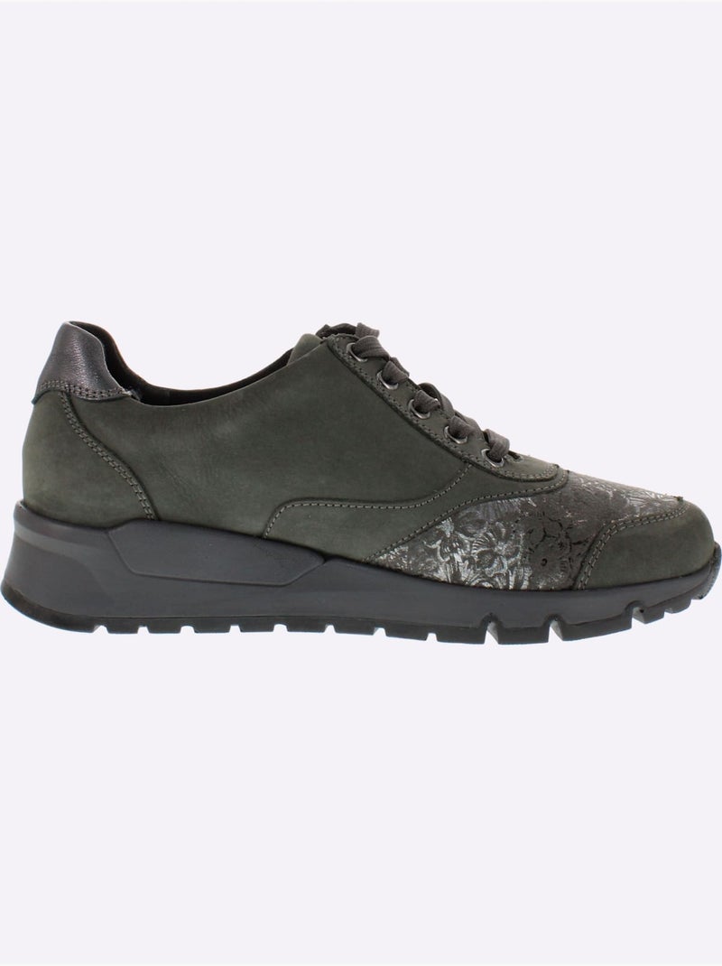 Sneakers largeur pied fort - taille standard - witt Gris - Kiabi