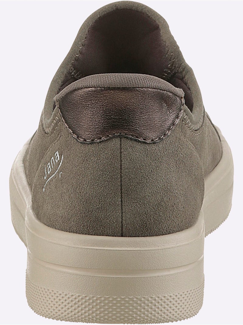 Sneakers Largeur Pied Fort - Taille Standard - Witt Gris taupe - Kiabi