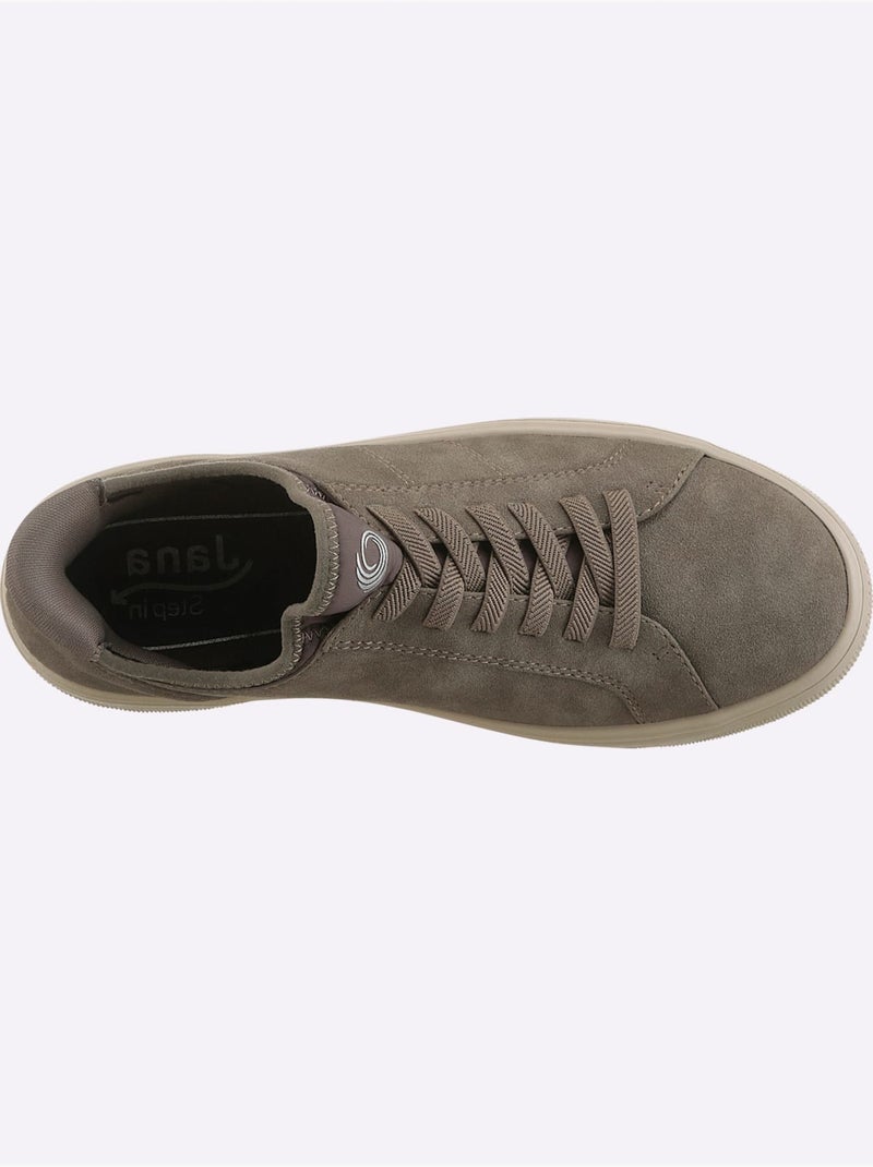 Sneakers Largeur Pied Fort - Taille Standard - Witt Gris taupe - Kiabi