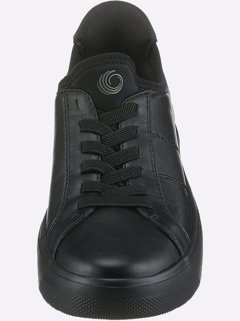 Sneakers Largeur Pied Fort - Taille Standard - Witt Noir - Kiabi