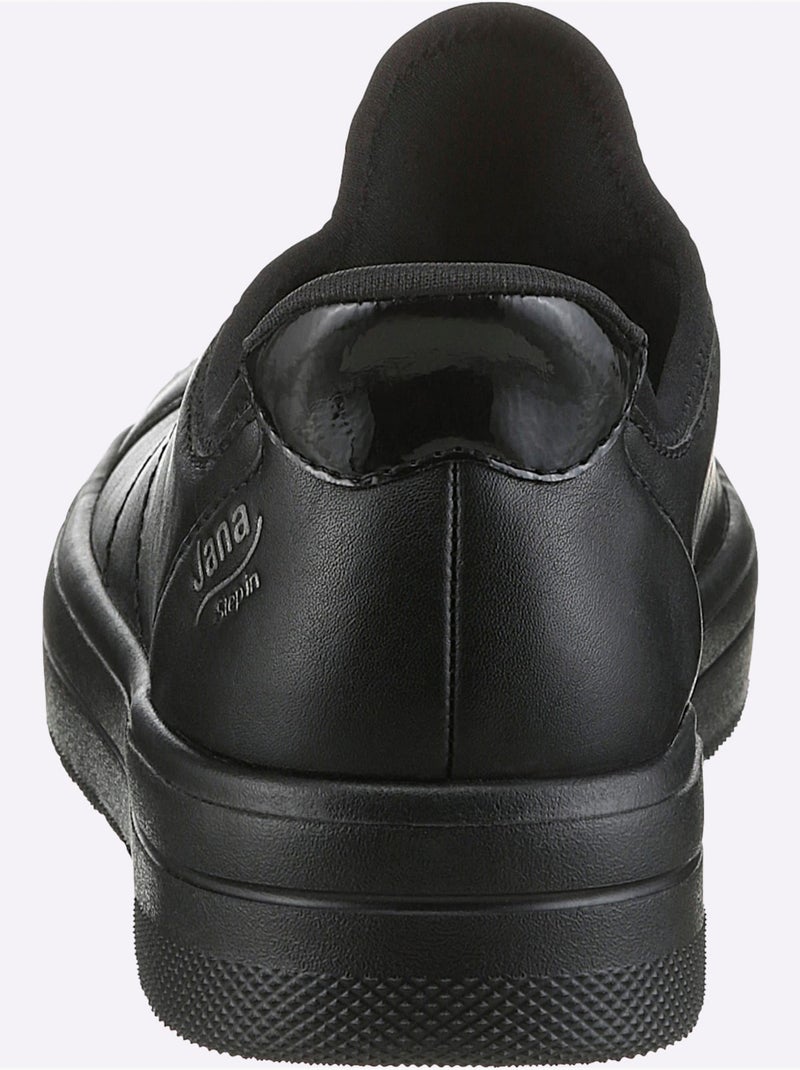 Sneakers Largeur Pied Fort - Taille Standard - Witt Noir - Kiabi