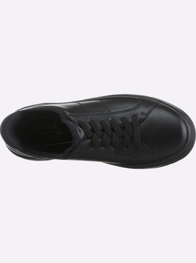 Sneakers Largeur Pied Fort - Taille Standard - Witt Noir - Kiabi