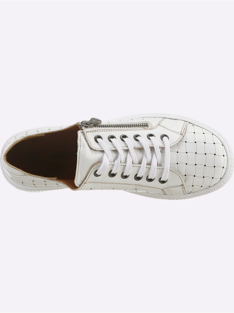 Sneakers Largeur Pied Normal - Taille Standard - Witt Blanc - Kiabi