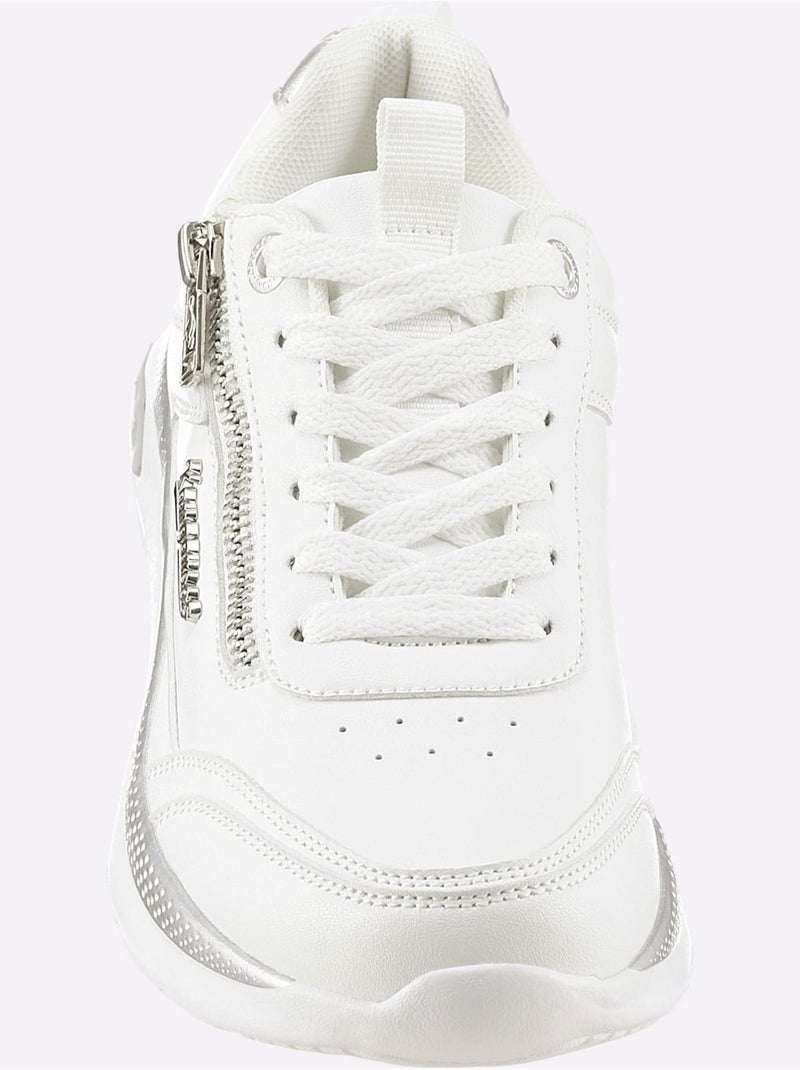 Sneakers Largeur Pied Normal - Taille Standard - Witt Blanc - Kiabi