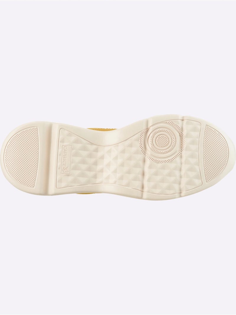 Sneakers Largeur Pied Normal - Taille Standard - Witt Jaune - Kiabi