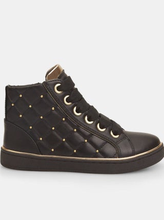 Sneakers matelassées avec clous BATA
