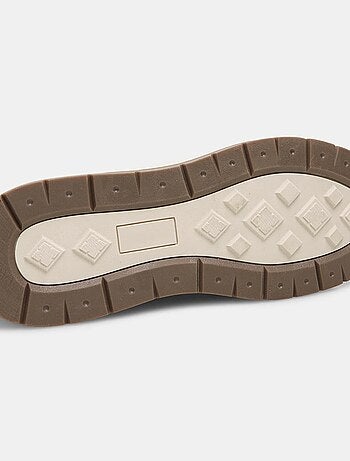 Sneakers mi-hautes en cuir BATA