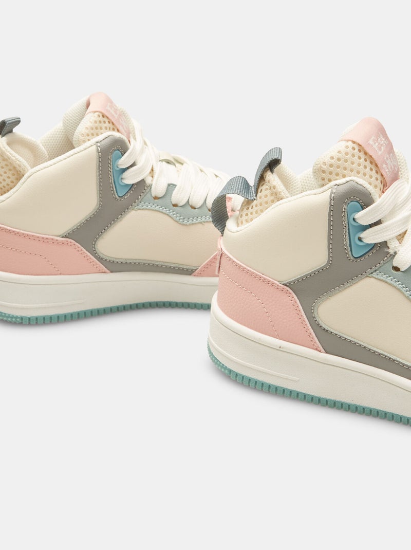 Sneakers mid BATA Beige - Kiabi