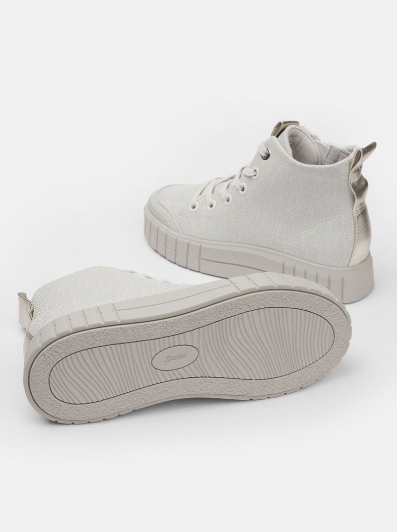 Sneakers mid BATA Gris - Kiabi