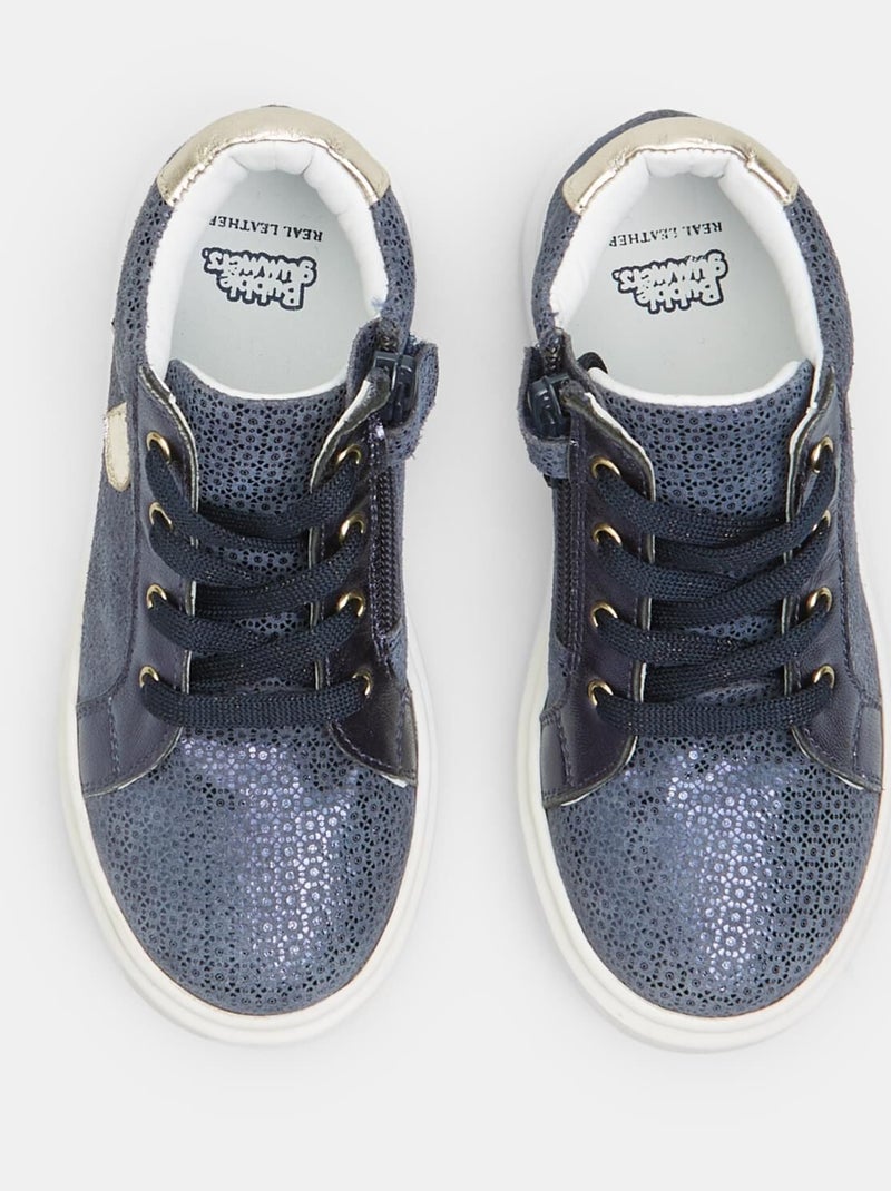 Sneakers mid Bubblegummers BATA Bleu - Kiabi