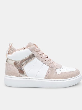 Sneakers mid en cuir BATA