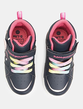Sneakers montantes avec lumières et bande velcro BATA