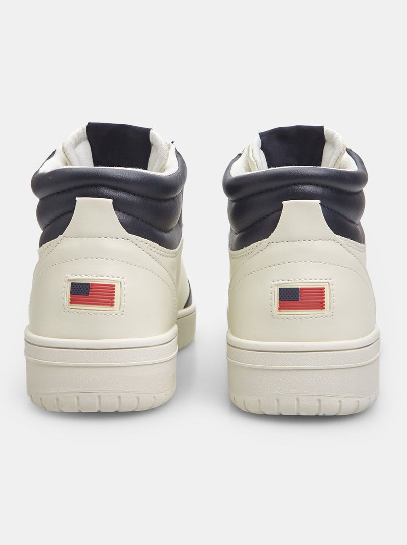 Sneakers montantes BATA Blanc - Kiabi