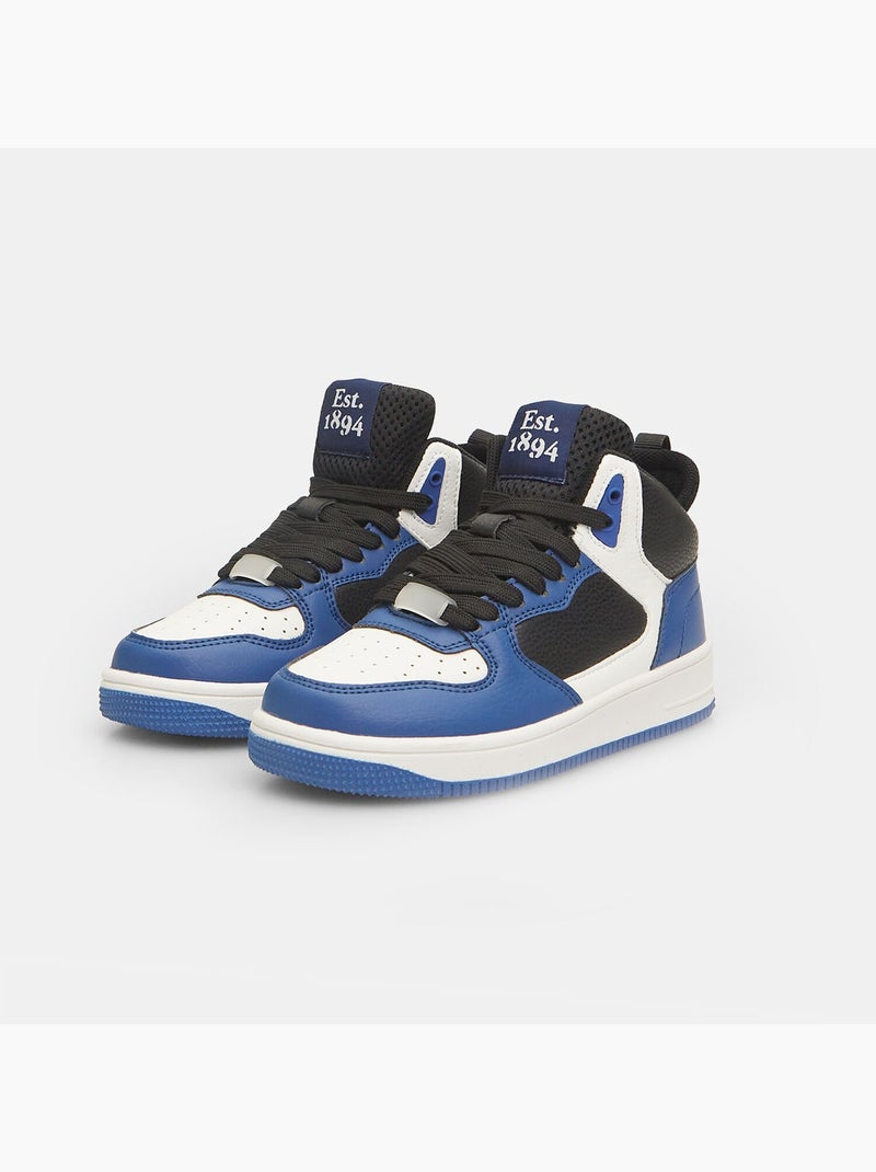 Sneakers montantes BATA Bleu - Kiabi