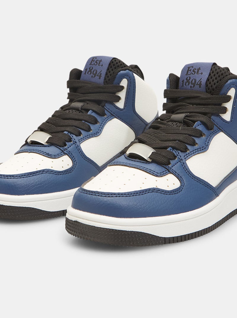 Sneakers montantes  BATA Bleu - Kiabi