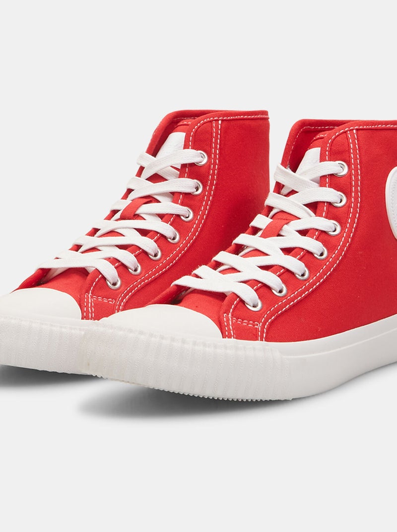 Sneakers montantes Bata Bullets Rouge - Kiabi