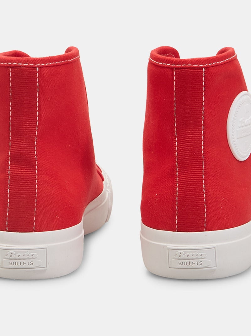 Sneakers montantes Bata Bullets Rouge - Kiabi