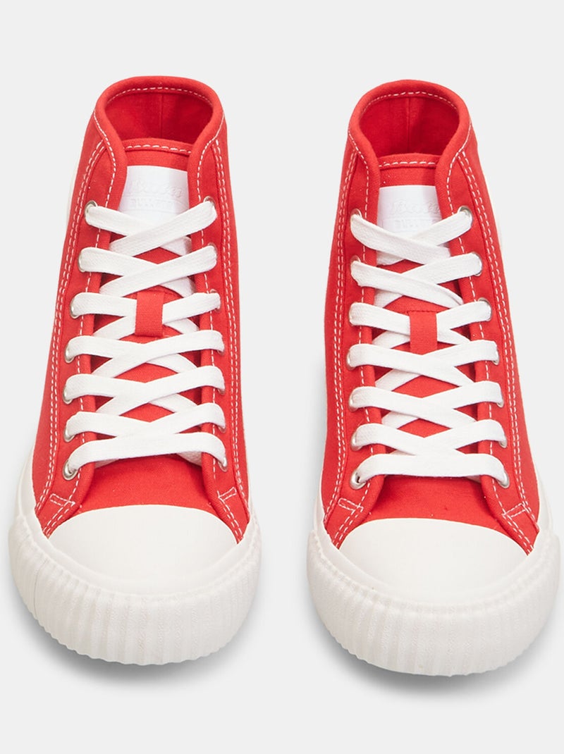 Sneakers montantes Bata Bullets Rouge - Kiabi