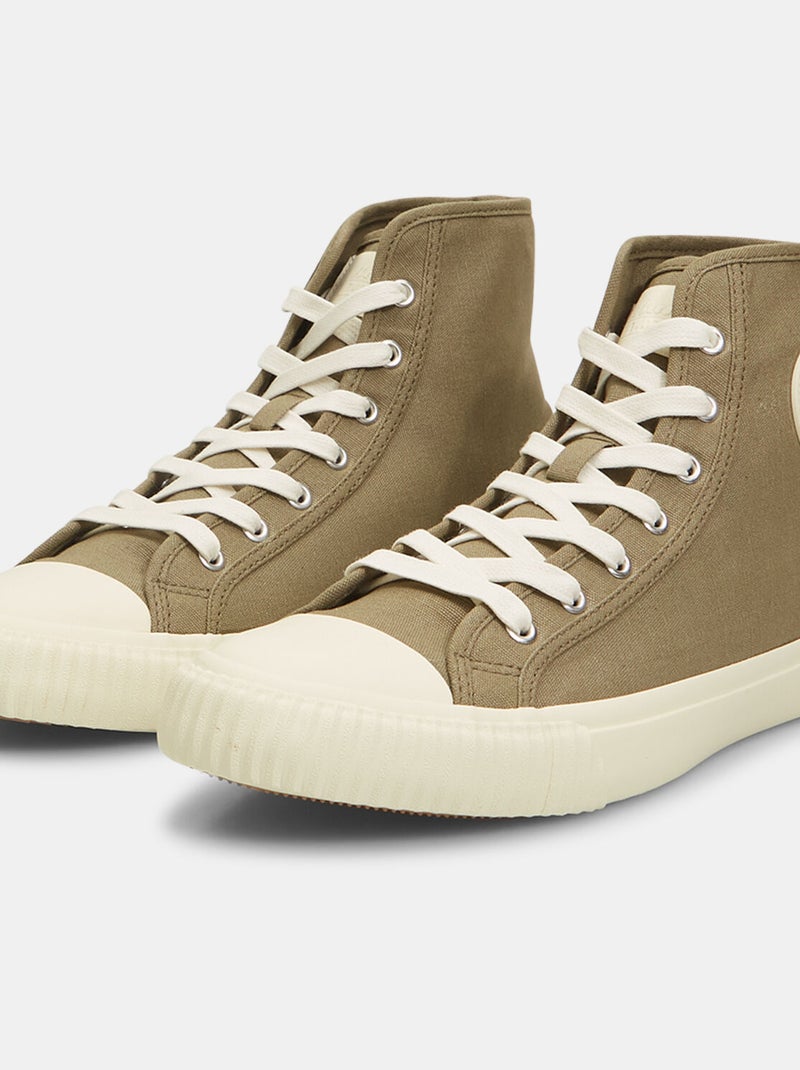 Sneakers montantes Bata Bullets Vert - Kiabi