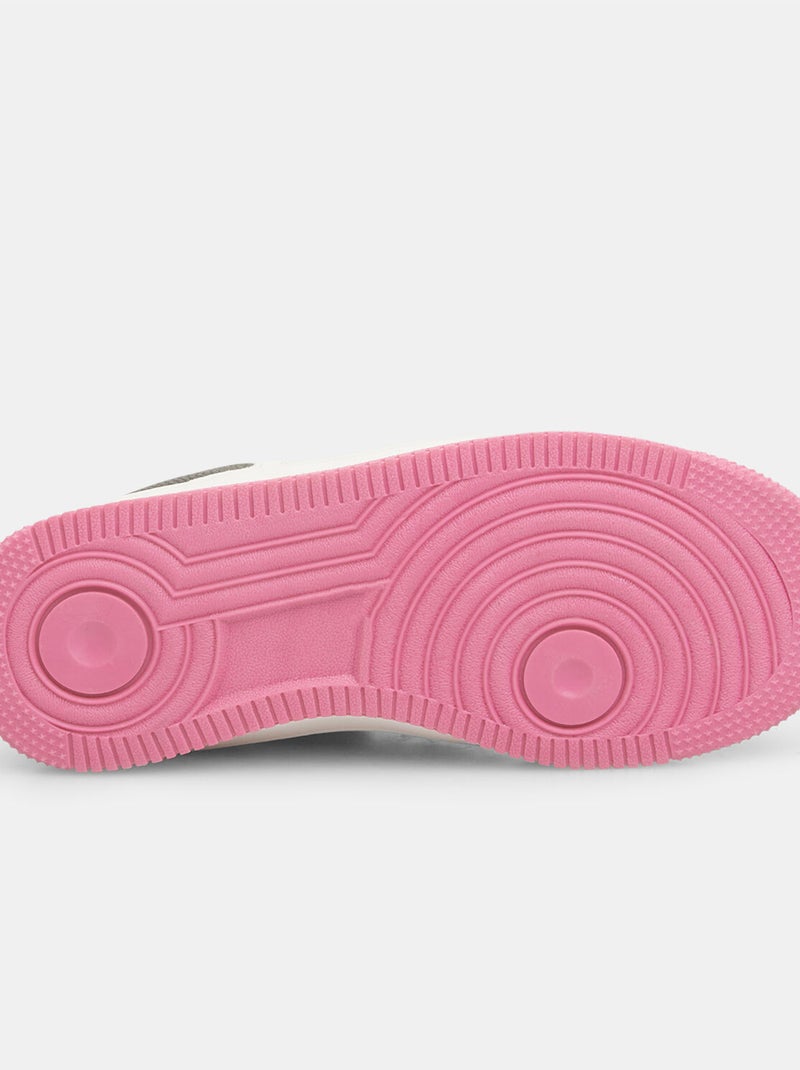 Sneakers montantes BATA Rose fushia - Kiabi