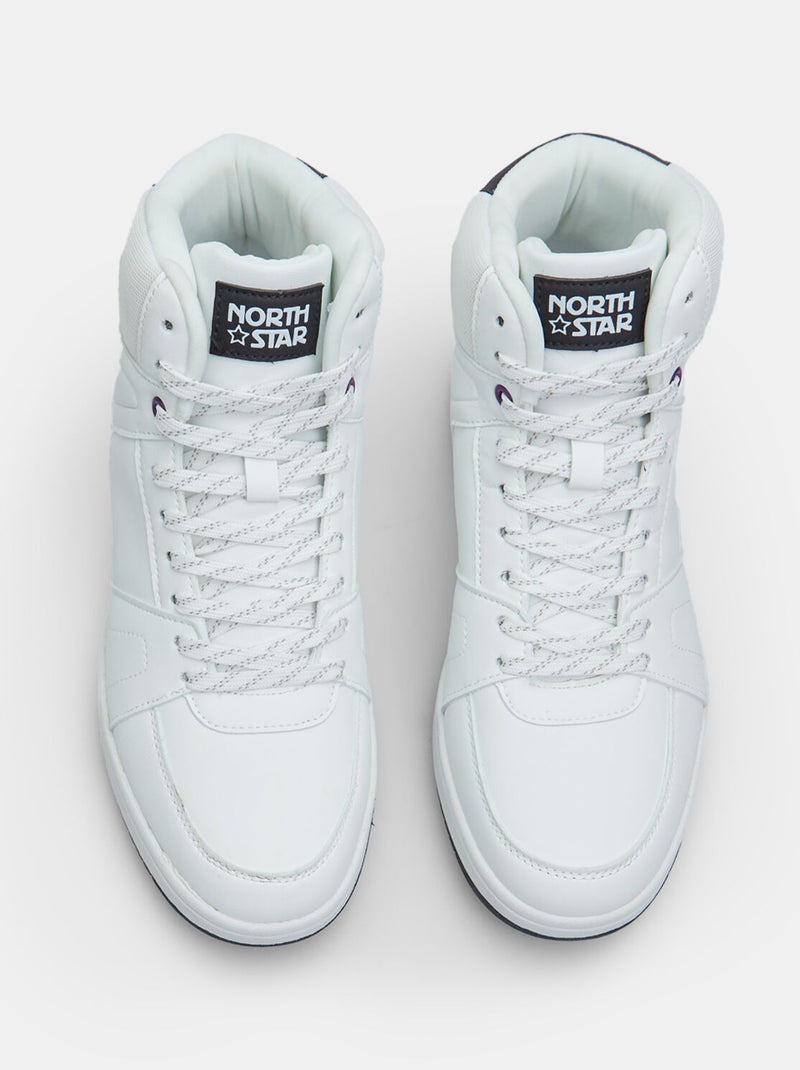 Sneakers montantes North Star BATA Blanc - Kiabi