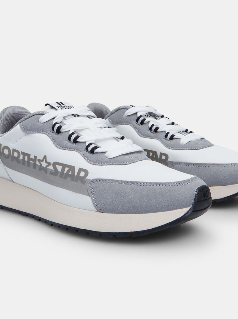 Sneakers North Star Retro Nova 300 BATA Blanc - Kiabi